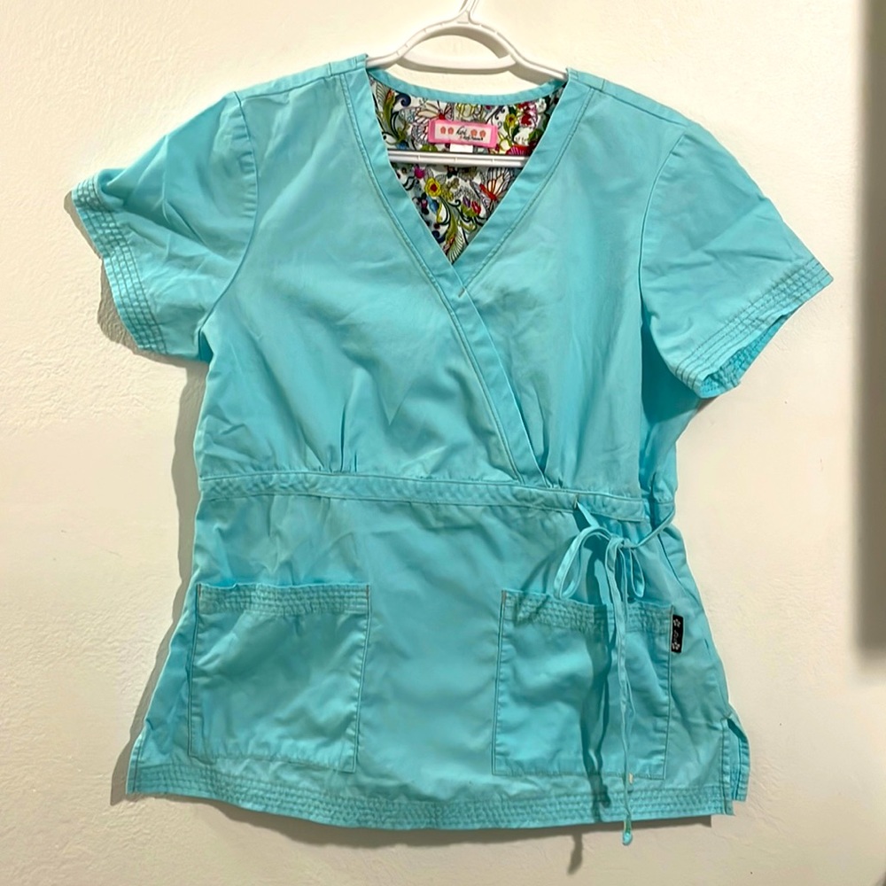 M Koi Scrub Shirt